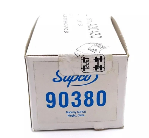 Supco 90380, 24V 12FLA 60LRA, 125VAC. 8FLA 48LRA 250VAC. RES 18A 277V Coil