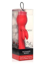 Bloomgasm Blooming Bunny Sucking and Thrusting Silicone Rechargeable Rabbit Vibr