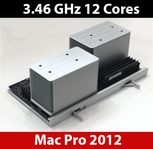 2012 Mac Pro | Taca procesora | 12-rdzeniowa 3,46 GHz | Identyfikator modelu 5,1 | bez ram - Zdjęcie 1 z 1