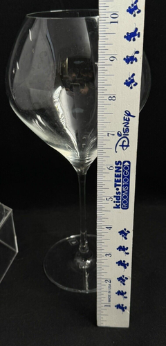 Leonardo Hand Blown Bordeaux Red Wine Glasses 10" Pair (2) Bulbous Bowl 28 Oz - Picture 5 of 10