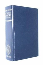 The Concise Oxford Dictionary of Current Engl...
