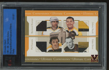 2005 ITG Ultimate Vault Esposito Bourque Bucyk Shore Cornerstones Patch 1/1