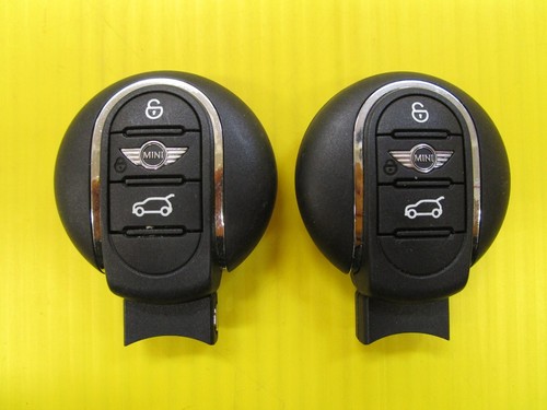 2X USED OEM Used Mini Cooper Smart Key Proximity Remote NBGIDGNG1 3 Button - Picture 2 of 5