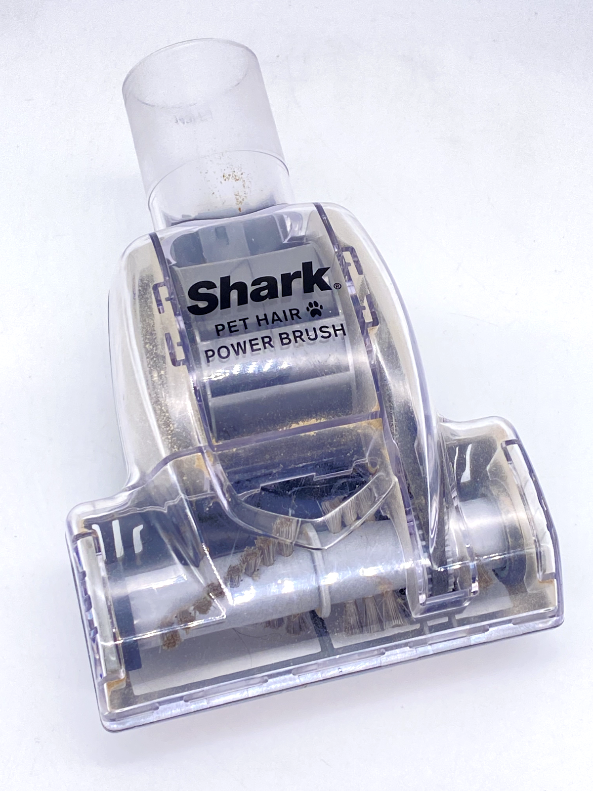 Shark Vacuum Attachment PET HAIR POWER BRUSH TOOL Purple Clear OEM 143FFJ-image