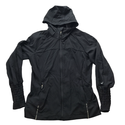 BROOKS Running Jacket, Black. Size 