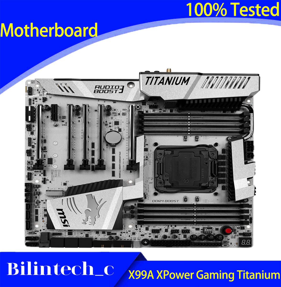 FOR MSI X99A XPOWER GAMING TITANIUM Mtherbord 2011-V3 DDR4 64GB