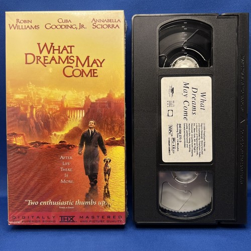 What Dreams May Come VHS Previously Viewed Robin Williams Movie - Picture 2 of 6