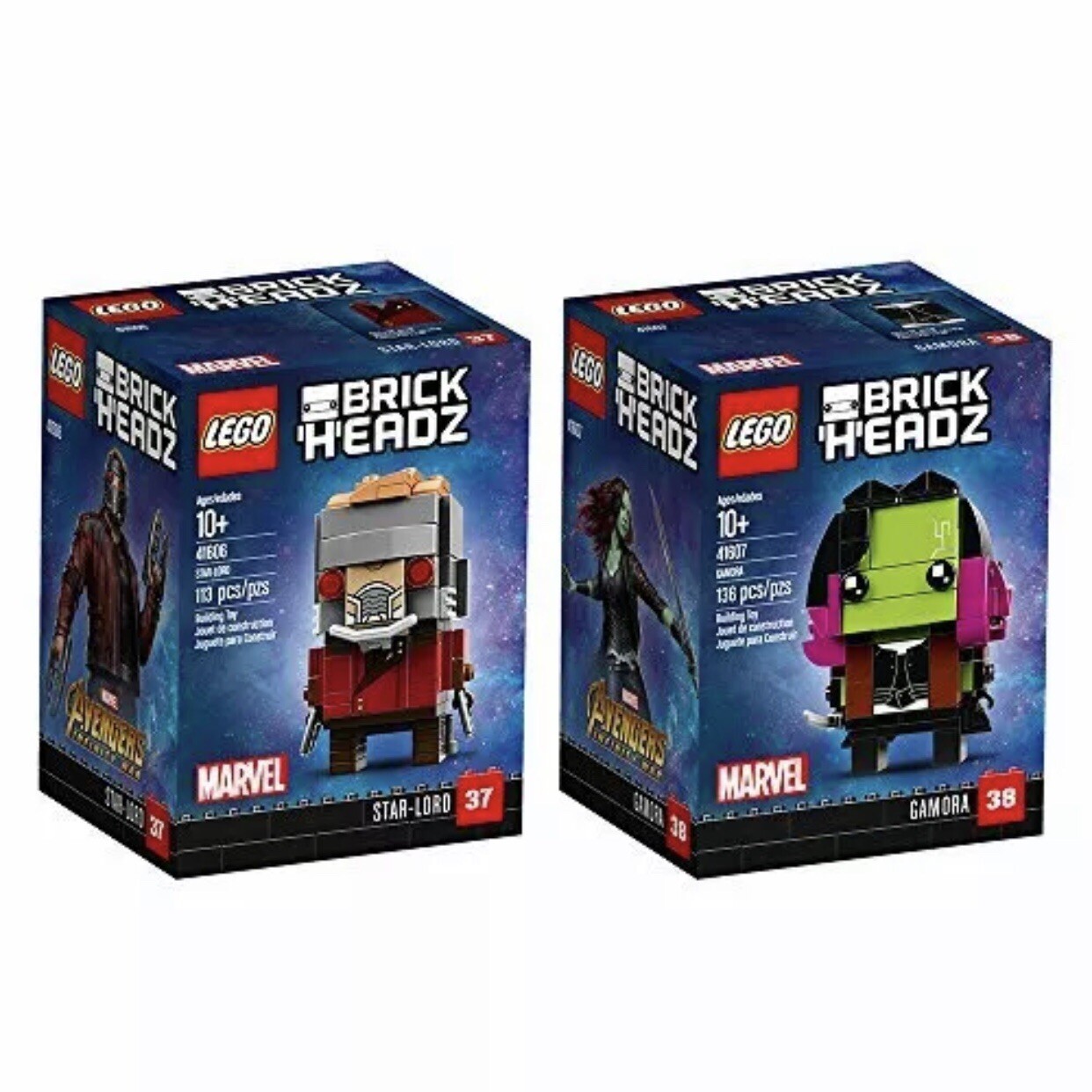 guardians of the galaxy brickheadz