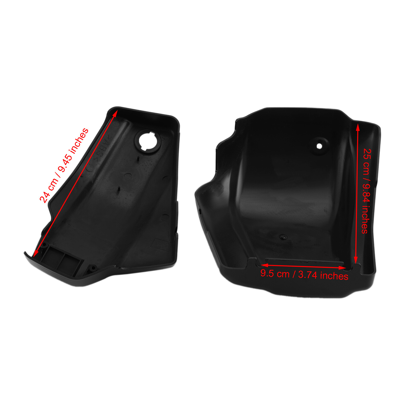 Battery Side Cover fit for Yamaha V-STAR 1100 XVS1100 Classic 1999-2011 BLK UE