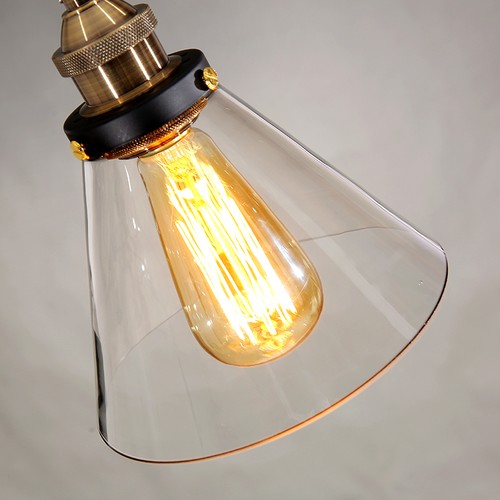 Glass Pendant Light Home Chandelier Lighting Kitchen Lamp Office Ceiling Lights - Picture 5 of 9