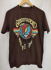 VTG 2010 Grateful Dead Fare Thee Well T-Shirt Short Sleeve Brown Men's Medium