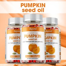 Pumpkin Seed Oil - Saw Palmetto, Prostate Health, Reduced Urination Frequency