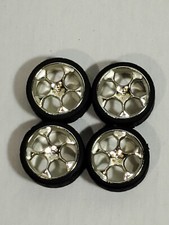 Chrome Wheels 1/24 Scale