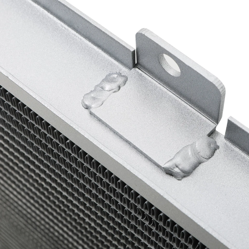 RADIATORE DOPPIO NUCLEO IN LEGA DA 40mm PER ALFA ROMEO 156 1.8 2.0 2.5 V6 97-06 - Immagine 4 di 4