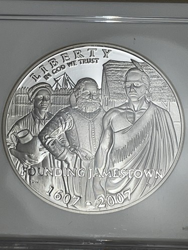 2007 P Jamestown Anniversary $1 PF69 ULTRA CAMEO NGC Certified - Picture 4 of 4