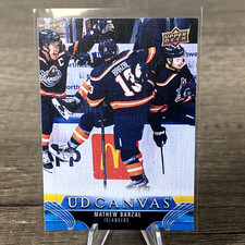 Mathew Barzal UD Canvas Insert C173 2023-24 Upper Deck Series 2 Hockey NHL