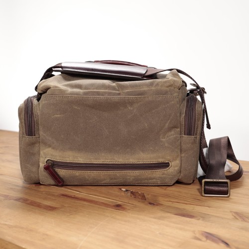 Ona Sedona Messenger Camera Bag, Field Tan Waxed Canvas - Brand New Condition - Picture 2 of 6
