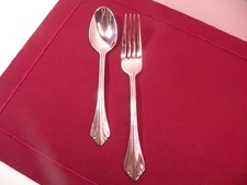 Oneida GWENDOLYN Stainless Glossy 1 Dinner Fork 1 Soup Spoon