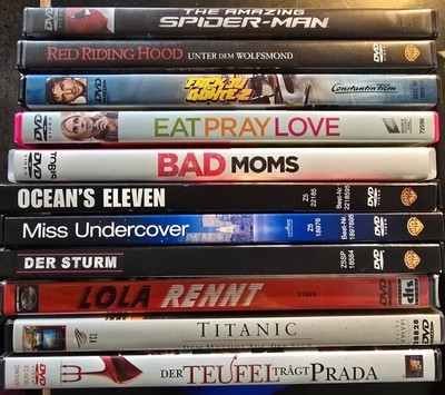 DVD Auswahl Sammlung Konvolut Diverse - sehr guter Zustand