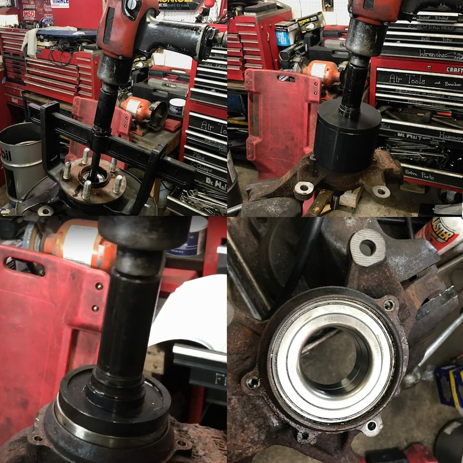 For OTC 6575 Hub Grappler Kit Front Rear Wheel Hub and Bearing Removal