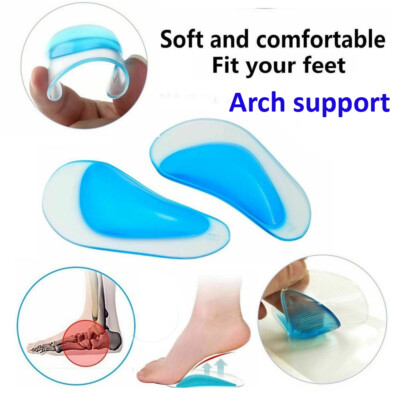 Orthopedic Gel Insole Arch Support Flat Feet Foot Fallen Plantar