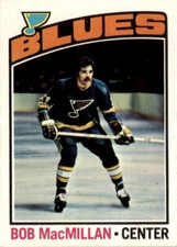 1976 Topps #38 Bob MacMillan RC St. Louis Blues EX-MT