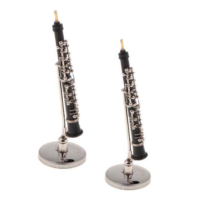 Exquisite Wood Miniature Oboe Gift for Friends Music Lovers Students eBay