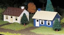 Bachmann O Scale Plasticville Cape Cod House 2/Box- 45608 NIB NEW
