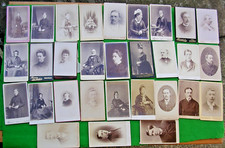 VICTORIAN CDV CARTE DE VISITE CARDS LADIES GENTS CHILDREN SOLD INDIVIDUALLY (t1)