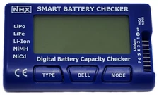 NEW NHX RC 5-in-1 Intelligent Cell Meter Battery Capacity Checker Servo PPM