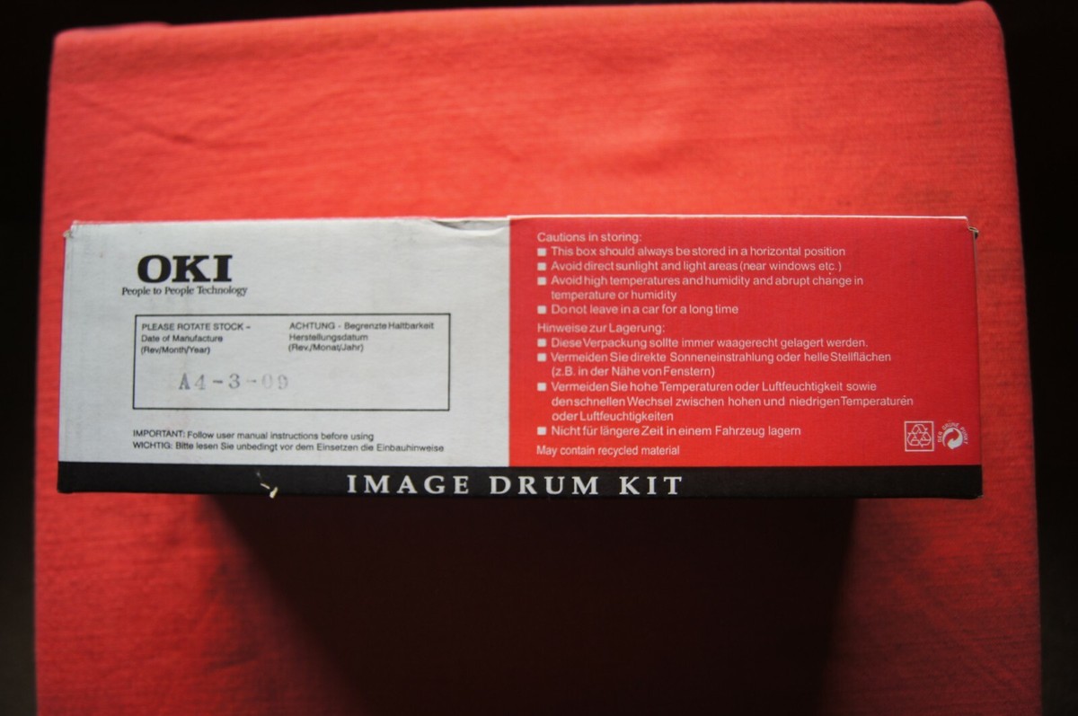 Kit Image Oki Pour OKIPAGE 4W/4M/4W+ Et OKIFAX 4100 – Ouvert Jamais Utilisé
