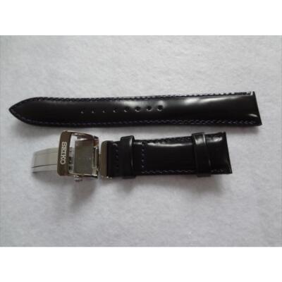 Genuine New SEIKO Mechanical Watch Band w/Buckle 20mm D0151AL 6R15
