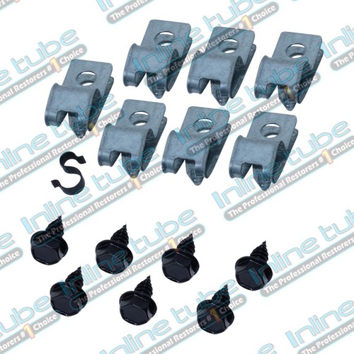 1969 Chevrolet Camaro Z28 Fuel Line Clip Set Kit With Return Fuel Line