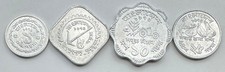 1974 Bangladesh FAO 1, 5, 10 & 25 Poisha Coins - 4 Coin Lot - UNC - No Reserve