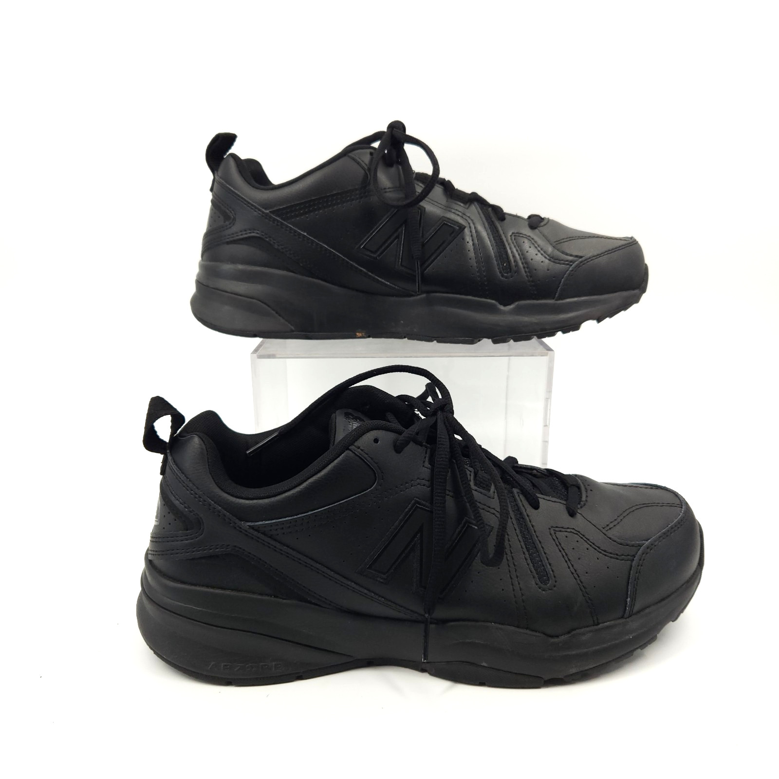 New Balance 608 Shoes Mens 10 4E Extra Wide Black Slip Resis