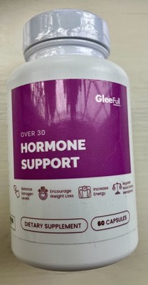 GleeFull Over 30 women s Hormone Support Menopause Supplement Hot Flash Relief. 