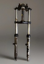 Yamaha RD 250 triple clamp complete fork shock absorber fork complete Y0160