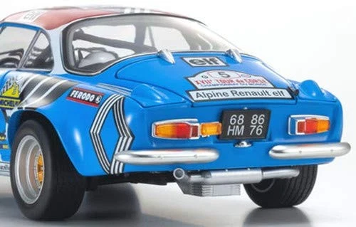 Kyosho Original 1/18 Renault Alpine A110 1973 Tour de Corse 5 Diecast Model Car Foto 4 de 4