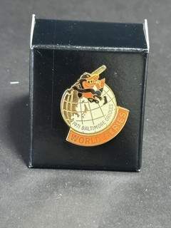1971 World Series Press Pin Baltimore Orioles