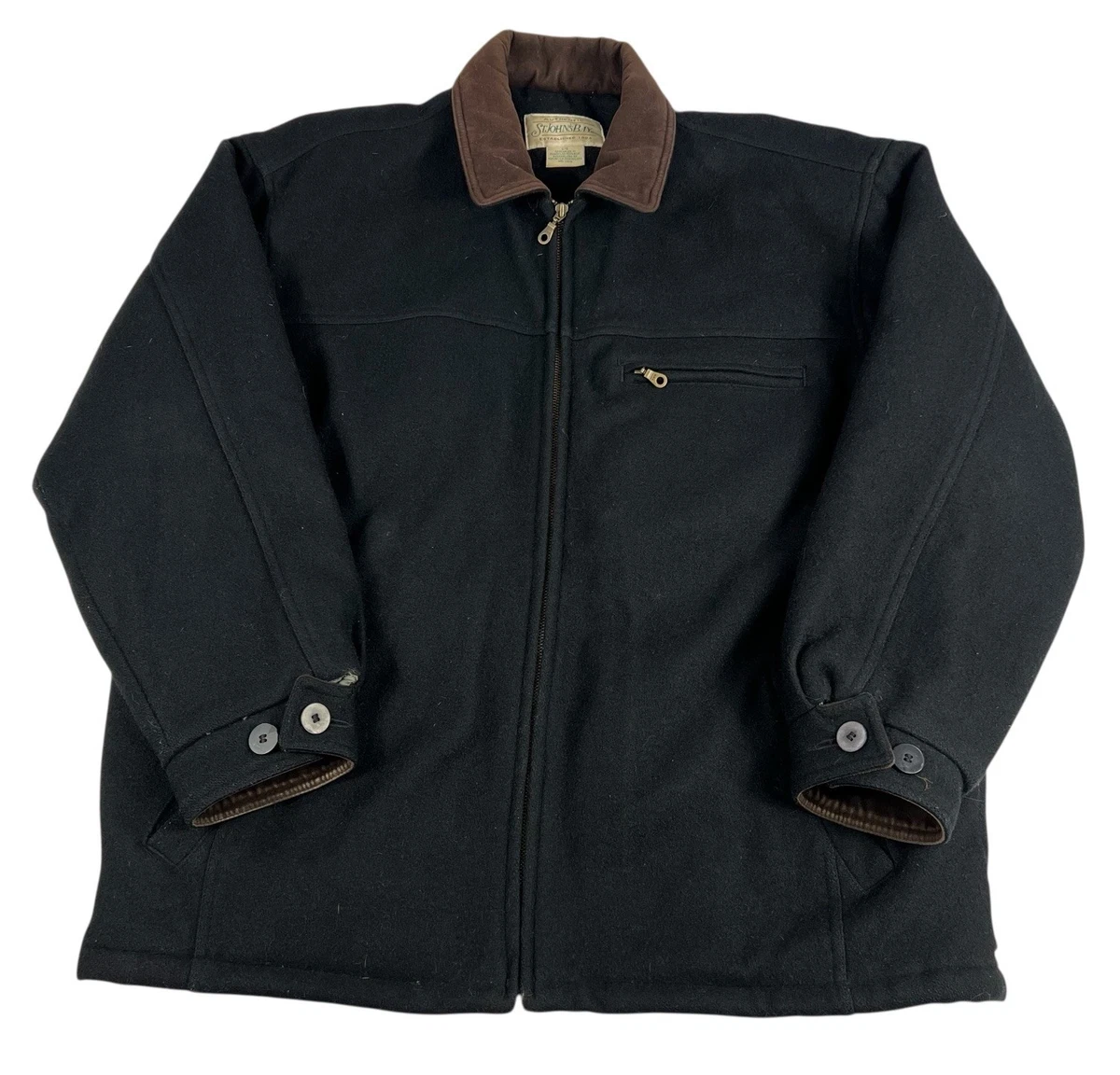 St. John's Bay Coats, Jackets & Vests for Wool Outer Shell Men for
