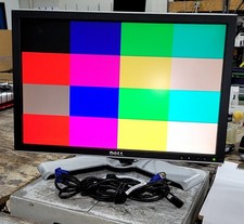 DELL 2009wt LCD Monitor 20" Grade B Includes Base/Stand VGA DVI