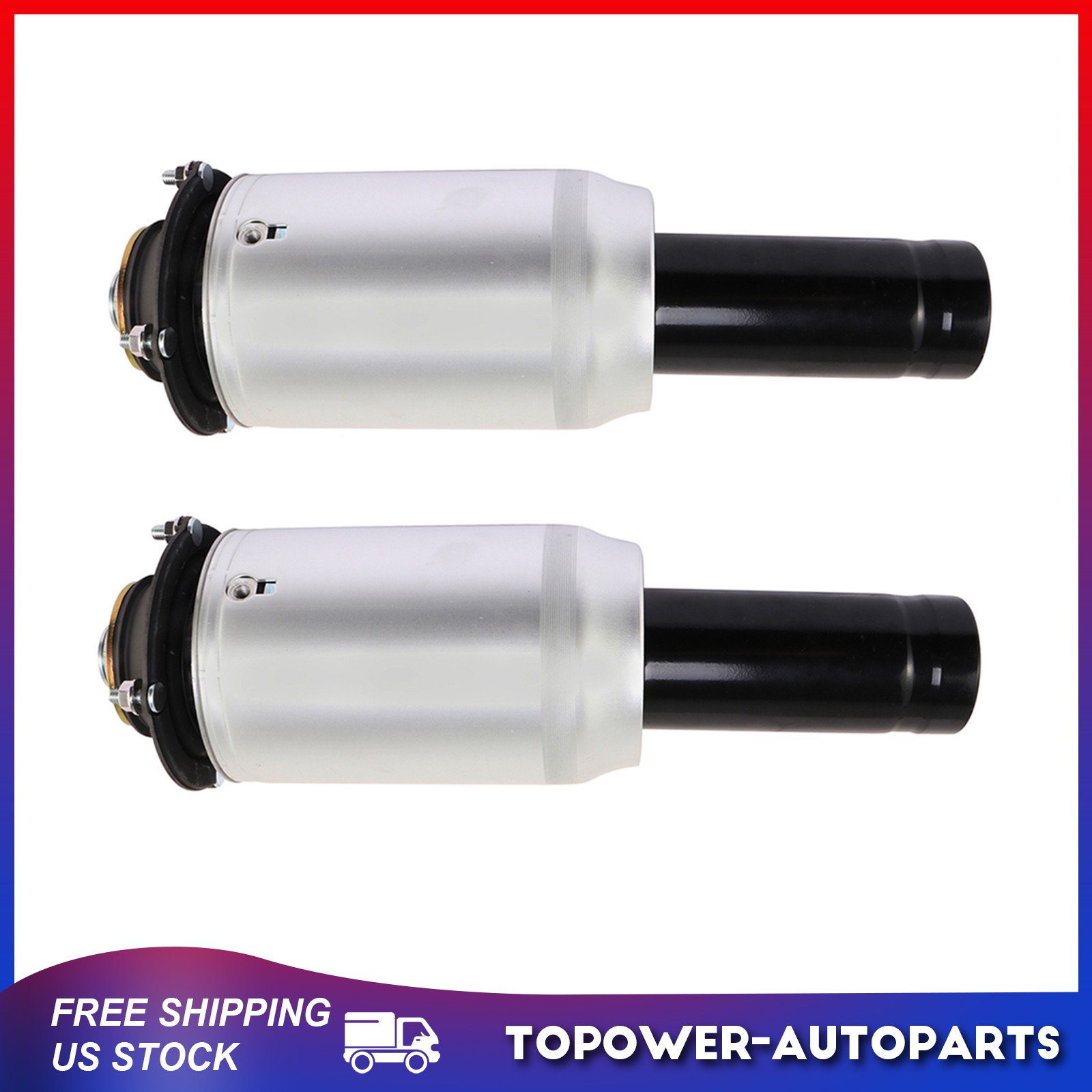 Pair Front Air Suspension Springs Bags For Bentley Continental Flying GT GTC
