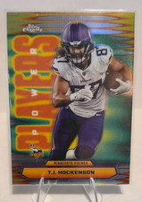 T.J. Hockenson Power Players Refractor Insert - Topps Chrome Football 2025