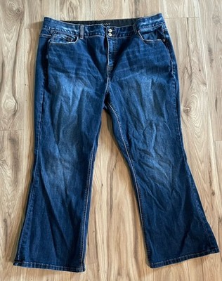 Lane Bryant Jeans Sz 24S High Rise Bootcut Flex Magic Tighter Tummy 24 Short