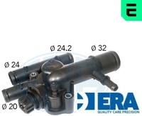 ERA 350398 Thermostat FüR KüHlmittel Thermostat KüHlmittel FüR Renault