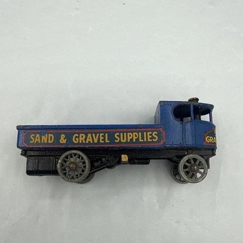 Matchbox Lesney Models of Yesteryear #4 Blue Sand & Gravel Supplies Truck
