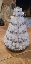 VINTAGE Lucite Bead Safety Pin Christmas Tree...