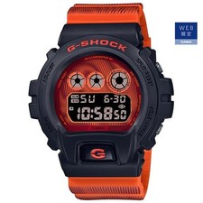 Unbenutzte CASIO G-SHOCK TIME DISTORTION DW-6900TD-4JF Orange Digital Men in Box