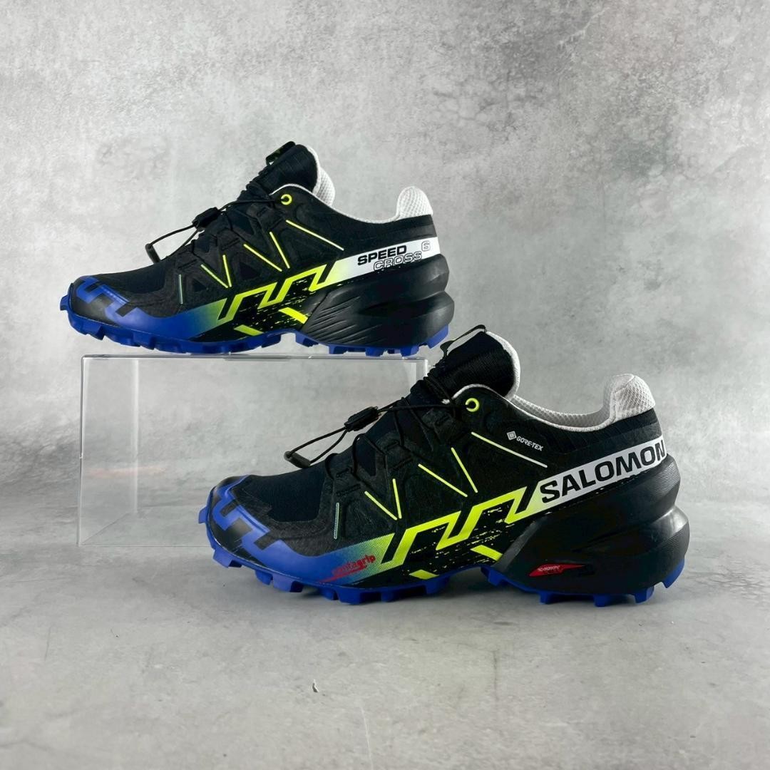Scarpe da trail running donna Salomon Speedcross 6 22 cm nere come nuove impermeabili