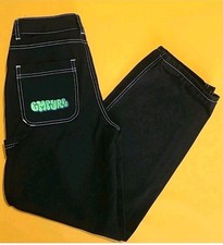 Empyre Black Wash Denim Pants Women's Size 0 Baggy Skater